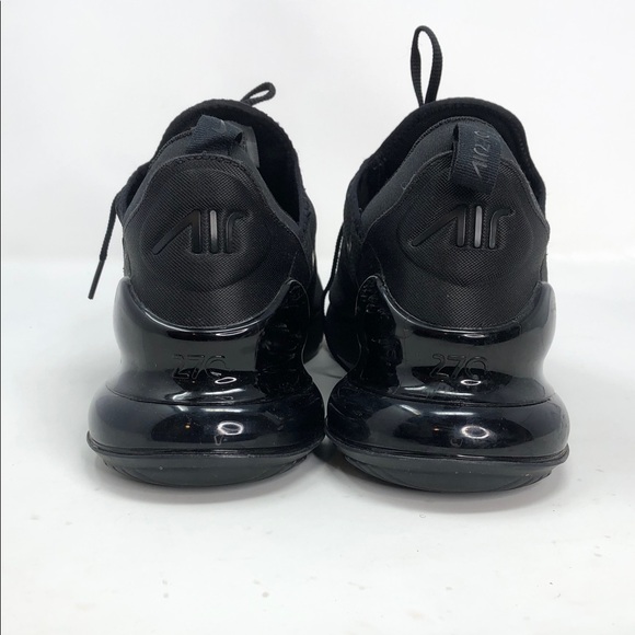 Nike Air Max 270 Triple Black AH8050-005 Men’s Running Sneakers - Size 11.5 - Picture 4 of 12